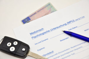 MPU-Prüfungsbogen